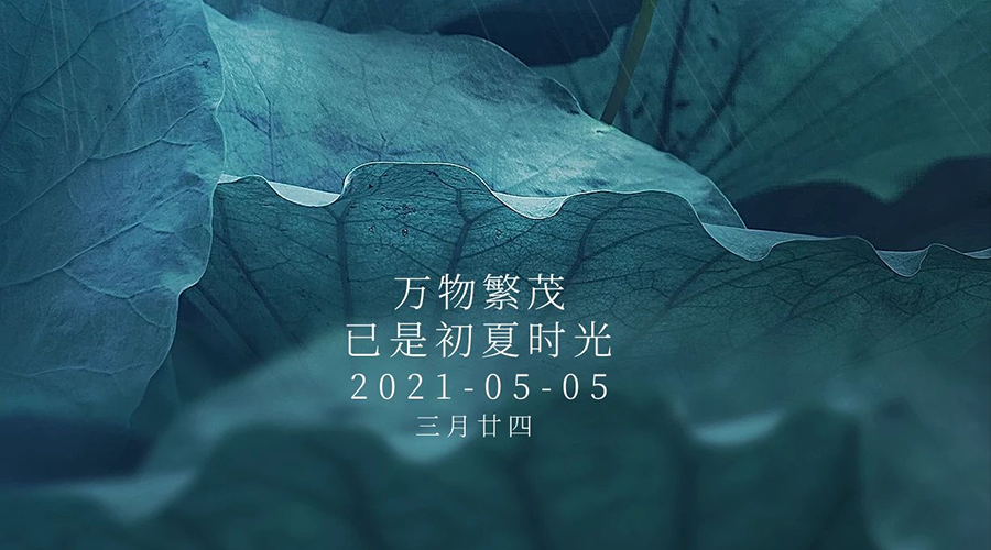 走進(jìn)夏天，風(fēng)雨滿(mǎn)心緒